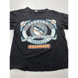 Vintage Florida Marlins Baseball Graphic T-Shirt